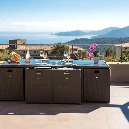 Standing Palombaggia 10 Personnes Vue Mer, Piscine Vila