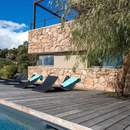 Standing Palombaggia 10 Personnes Vue Mer, Piscine Vila