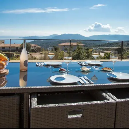 Vila Standing Palombaggia 10 Personnes Vue Mer, Piscine *